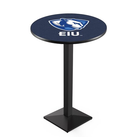 Holland Bar Stool Co 42" Blk Wrinkle Eastern Illinois Pub Table L217B4228EastIL